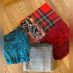 Five scarf bundle